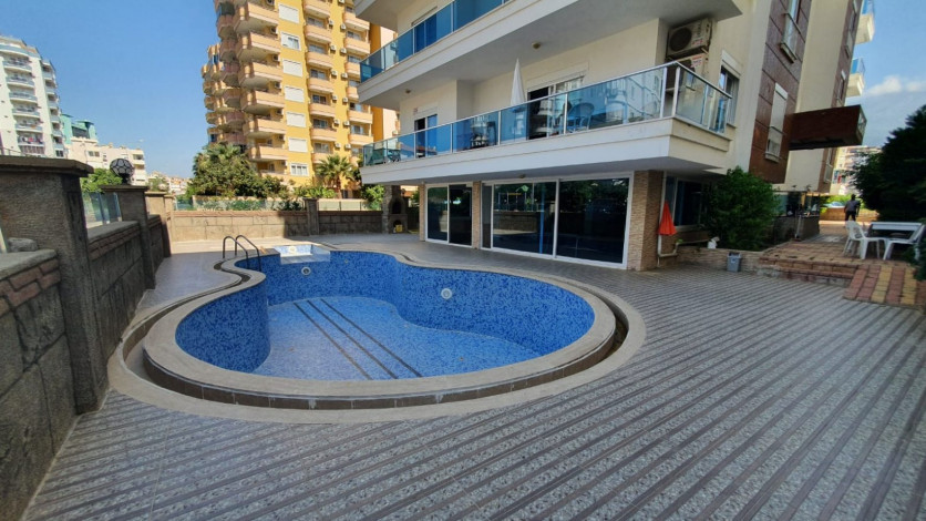 Современная меблированная студия в комплексе с инфраструктурой в Махмутларе, 45м2 - Ракурс 12