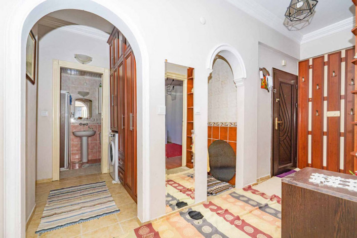 Квартира планировки 2+1, 130м2 с видом на море и на горы, центра Алании - Ракурс 6