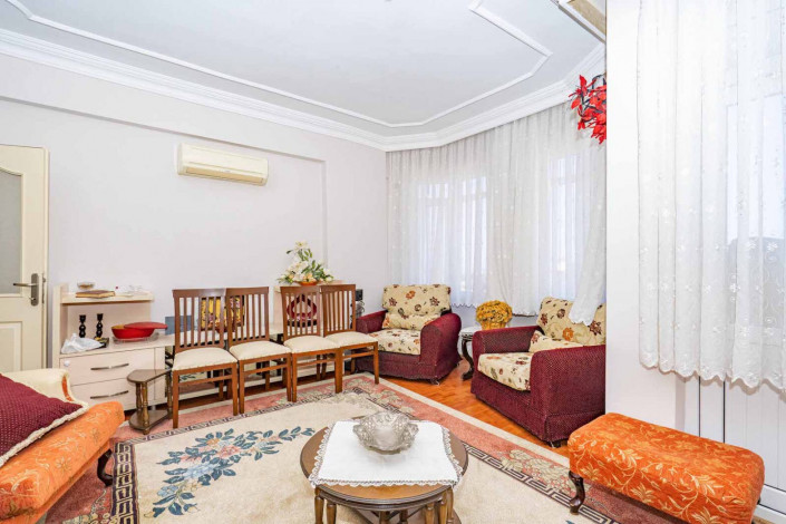 Квартира планировки 2+1, 130м2 с видом на море и на горы, центра Алании - Ракурс 8