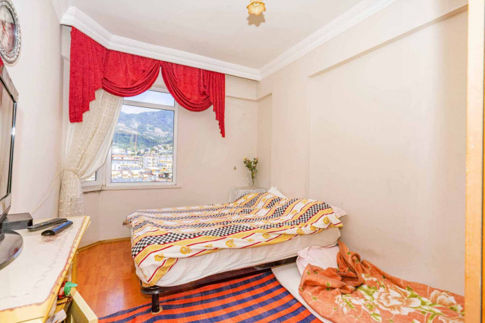 Квартира планировки 2+1, 130м2 с видом на море и на горы, центра Алании - Ракурс 9