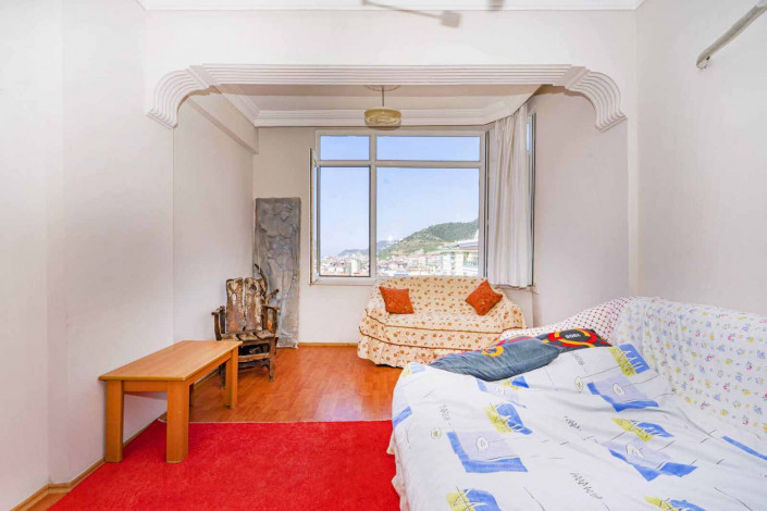 Квартира планировки 2+1, 130м2 с видом на море и на горы, центра Алании - Ракурс 12