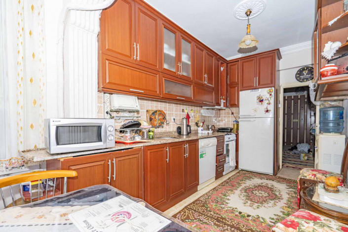 Квартира планировки 2+1, 130м2 с видом на море и на горы, центра Алании - Ракурс 15