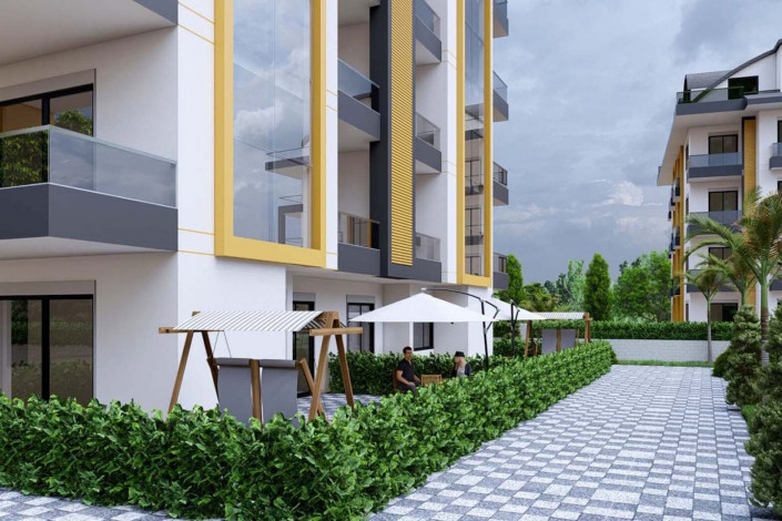 Новая квартира планировки 3+1, 130м2 в районе Оба - Ракурс 4