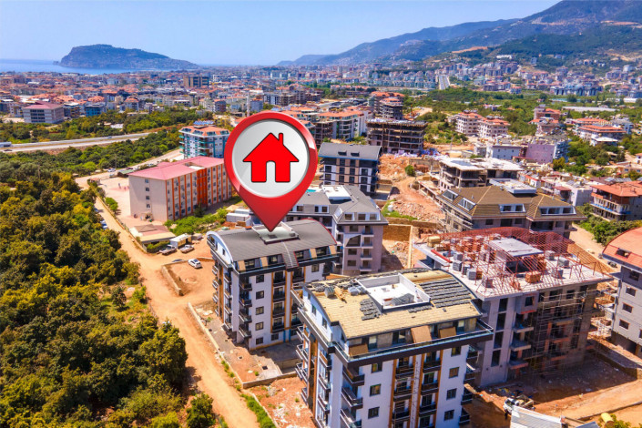 Новая квартира планировки 3+1, 130м2 в районе Оба - Ракурс 9