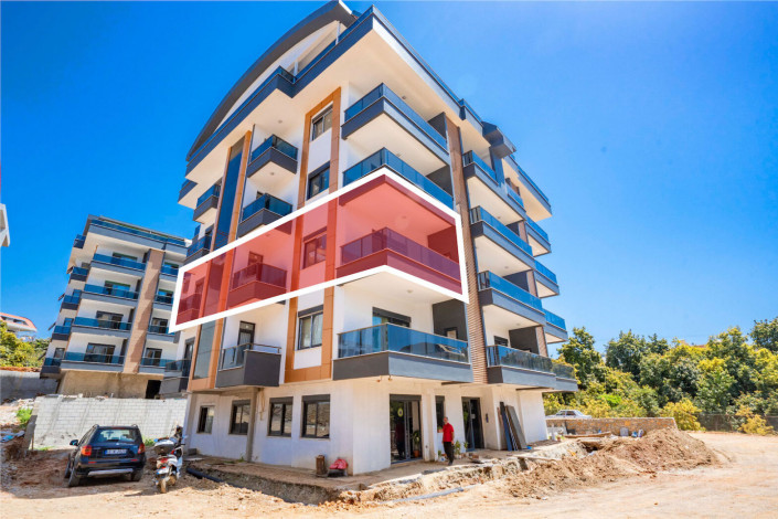 Новая квартира планировки 3+1, 130м2 в районе Оба - Ракурс 12