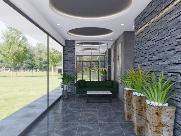 Апартаменты планировки 1+1, 55м2 в жилом комплексе на финальной стадии строительства, район Оба - Ракурс 5