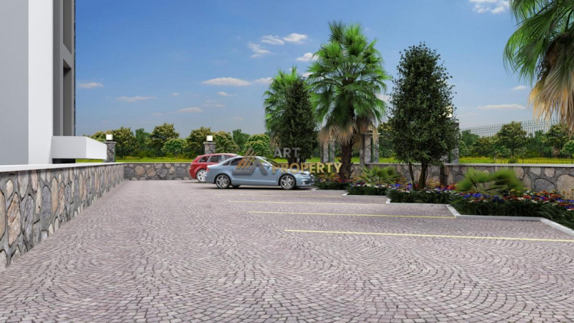 Апартаменты планировки 1+1, 55м2 в жилом комплексе на финальной стадии строительства, район Оба - Ракурс 22