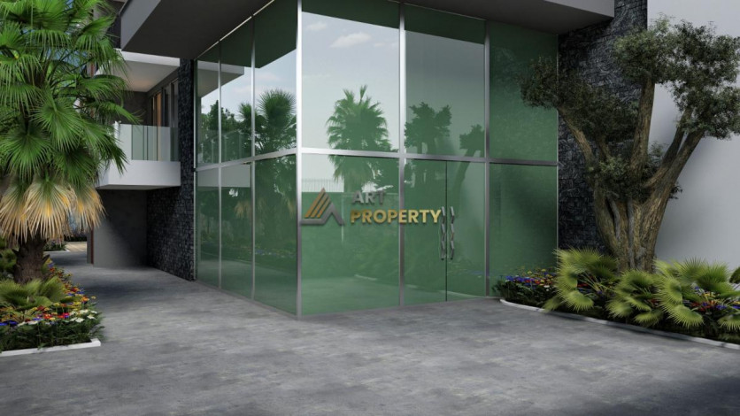 Апартаменты планировки 1+1, 55м2 в жилом комплексе на финальной стадии строительства, район Оба - Ракурс 26