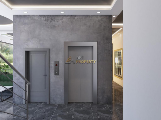 Апартаменты планировки 1+1, 55м2 в жилом комплексе на финальной стадии строительства, район Оба - Ракурс 30