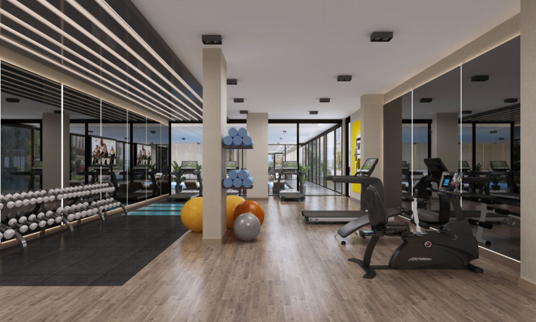 Инвестиционный проект на стадии строительства в районе Оба - Ракурс 13