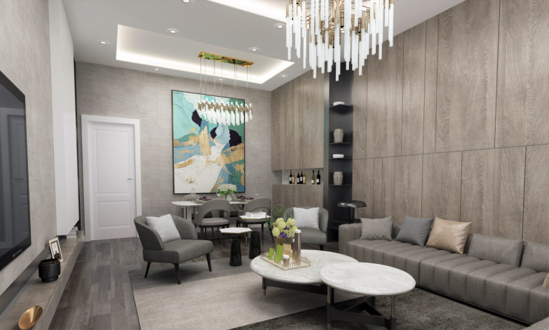 Инвестиционный проект на стадии строительства в районе Оба - Ракурс 26