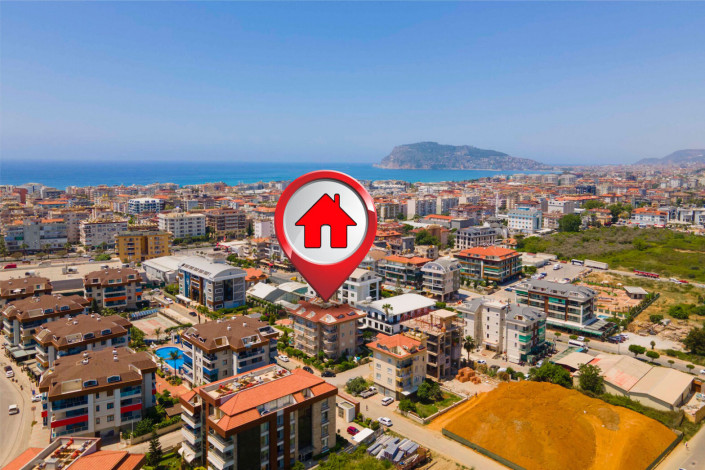 Просторный пентхаус планировки 4+1 в районе Оба - Ракурс 7