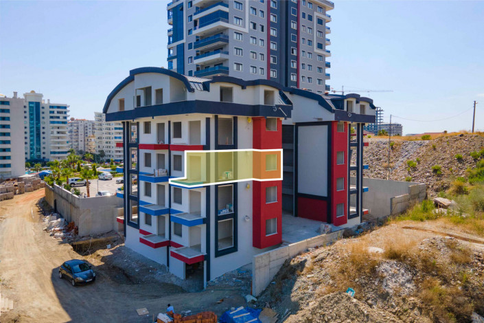 Квартира планировки 1+1, 50м2 в жилом комплексе на финальной стадии строительства, Махмутлар - Ракурс 2