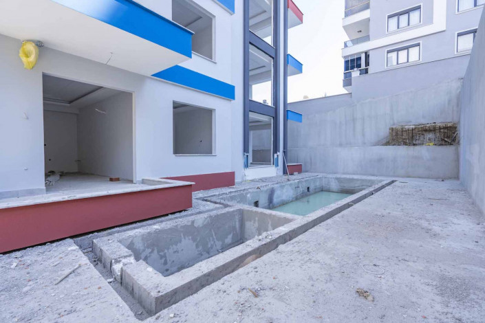 Квартира планировки 1+1, 50м2 в жилом комплексе на финальной стадии строительства, Махмутлар - Ракурс 4