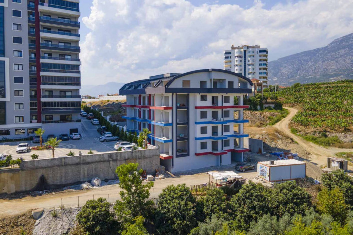 Квартира планировки 1+1, 50м2 в жилом комплексе на финальной стадии строительства, Махмутлар - Ракурс 14