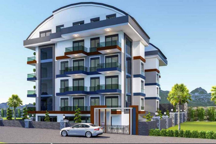 Квартира планировки 1+1, 50м2 в жилом комплексе на финальной стадии строительства, Махмутлар - Ракурс 20