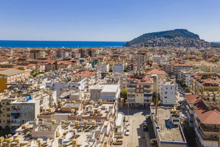 Апартаменты планировки 3+1, 165м2 в центральном районе города Аланья - Ракурс 5