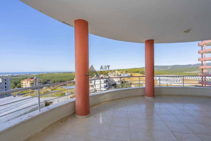 Апартаменты планировки 2+1, 120м2 с видом на море, район Паяллар - Ракурс 2