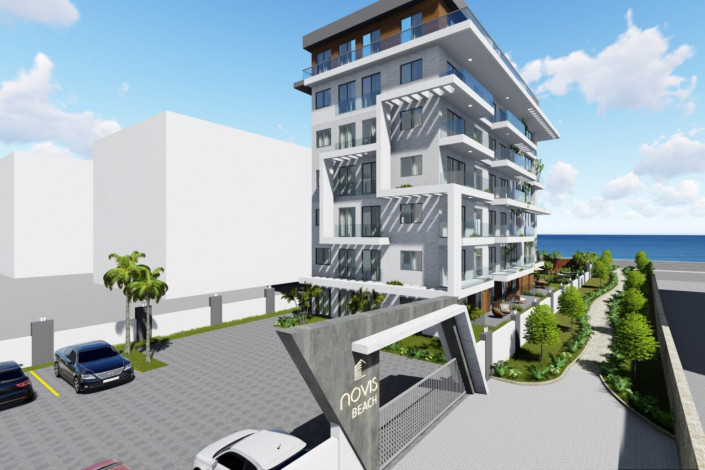 Инвестиционные проект с апартаментами 1+1, 2+1 в районе Кестель - Ракурс 6