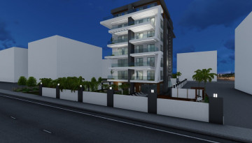 Инвестиционные проект с апартаментами 1+1, 2+1 в районе Кестель - Ракурс 8