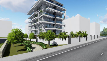 Инвестиционные проект с апартаментами 1+1, 2+1 в районе Кестель - Ракурс 11
