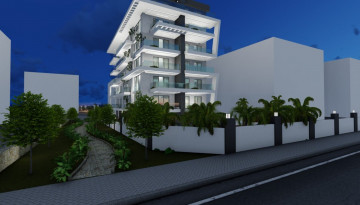 Инвестиционные проект с апартаментами 1+1, 2+1 в районе Кестель - Ракурс 15