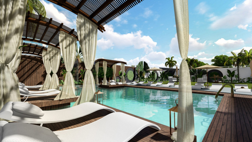 Инвестиционные проект с апартаментами 1+1, 2+1 в районе Кестель - Ракурс 22