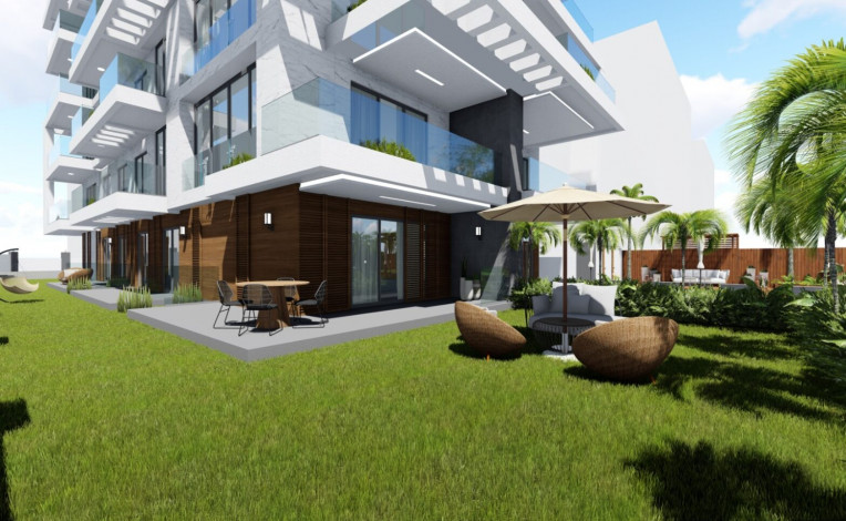 Инвестиционные проект с апартаментами 1+1, 2+1 в районе Кестель - Ракурс 25