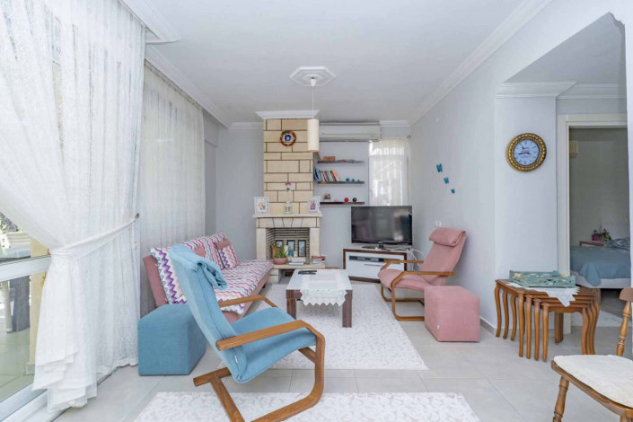 Меблированная квартира планировки 2+1, 105м2 в шаговой доступности от моря, Окуджалар - Ракурс 20