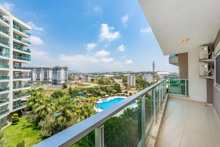 Просторная меблированная квартира планировки 1+1, 77м2 в районе Авсаллар - Ракурс 16