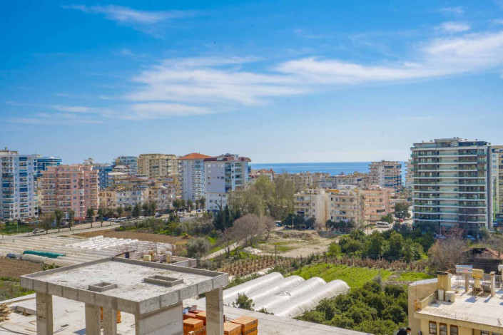 Меблированная квартира планировки 1+1, 60м2 с видом на море, район Махмутлар - Ракурс 6