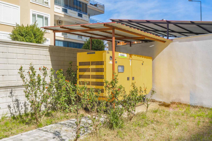 Меблированная квартира планировки 1+1, 60м2 с видом на море, район Махмутлар - Ракурс 13