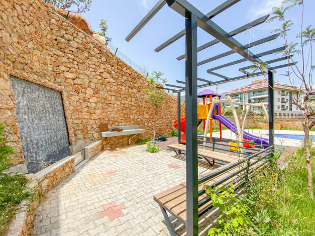 Меблированные апартаменты планировки 3+2, 195м2 в районе Оба - Ракурс 17