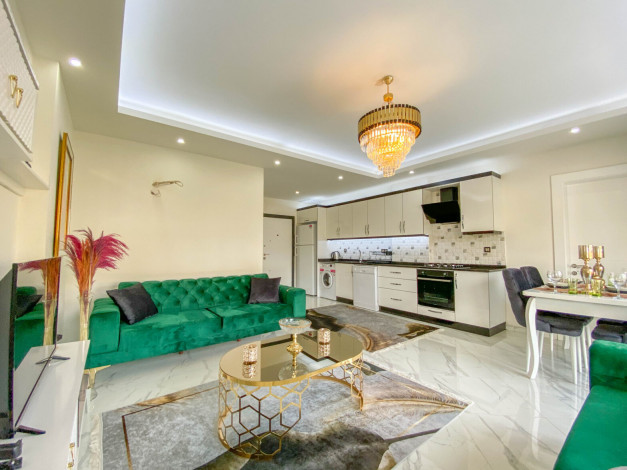 Меблированные апартаменты планировки 3+2, 195м2 в районе Оба - Ракурс 33