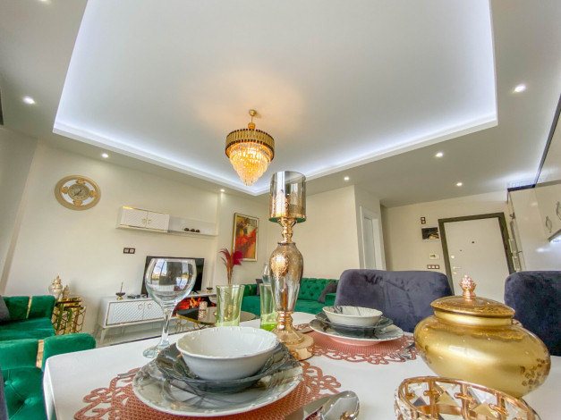 Меблированные апартаменты планировки 3+2, 195м2 в районе Оба - Ракурс 35