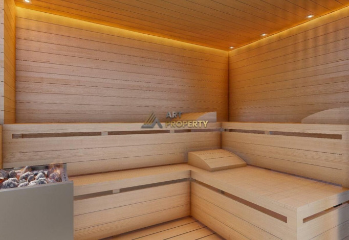 Квартира планировки 1+1, 40м2 в жилом комплексе на стадии строительства, Авсаллар - Ракурс 14