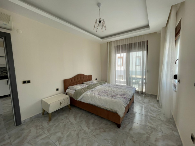 Меблированная светлая двухкомнатная квартира в центре района Оба, 50 м2 - Ракурс 4