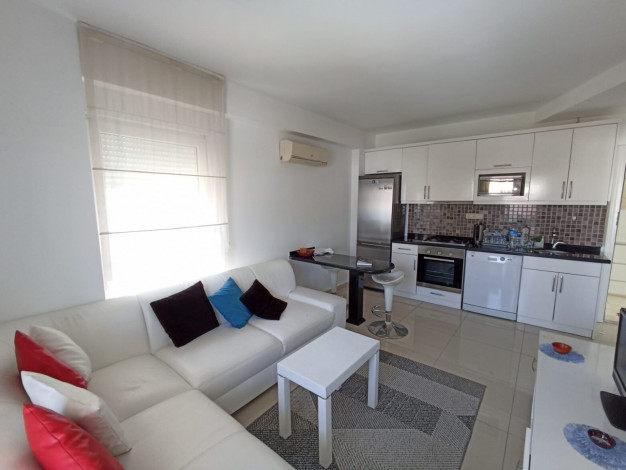 Меблированная квартира планировки 1+1, 55м2 в раойне Оба - Ракурс 2