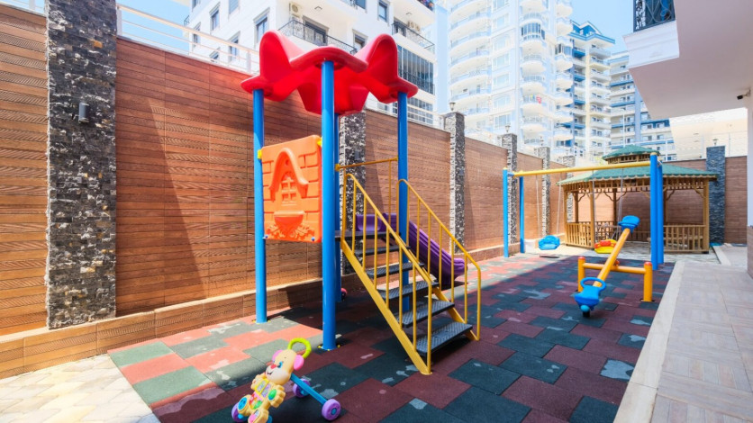 Меблированная квартира планировки 1+1, 60м2 в новом жилом комплексе, район Махмутлар - Ракурс 7