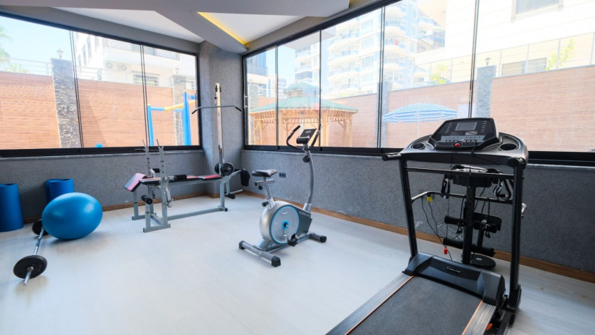 Меблированная квартира планировки 1+1, 60м2 в новом жилом комплексе, район Махмутлар - Ракурс 16