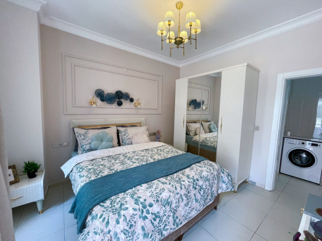 Меблированная квартира планировки 1+1, 60м2 в районе Оба - Ракурс 12