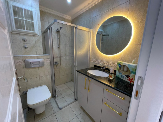 Меблированная квартира планировки 1+1, 60м2 в районе Оба - Ракурс 17