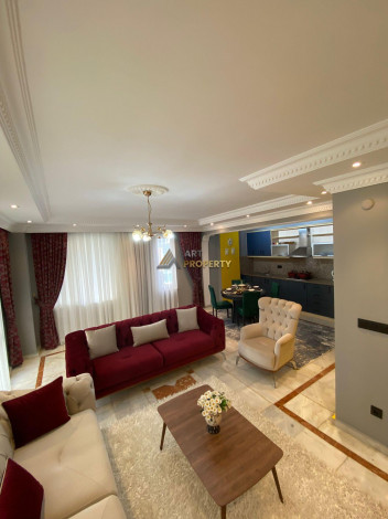 Просторная меблированная квартира планировки 1+1, 70м2 в районе Оба - Ракурс 21