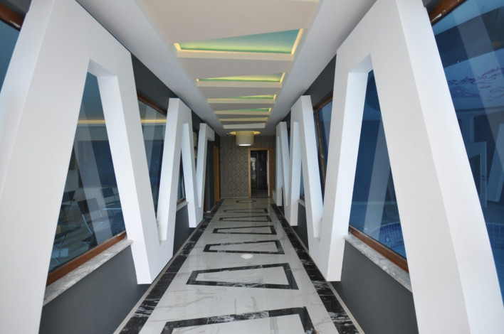 Меблированная светлая двухкомнатная квартира в центре района Оба, 50 м2 - Ракурс 18