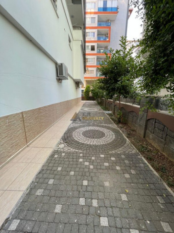 Большая меблированная квартира планировки 1+1, 80м2 с видом на море, Махмутлар - Ракурс 2