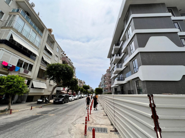 Апартаменты 1+1, 49м2 в новом жилом комплексе в центре города Аланья - Ракурс 2