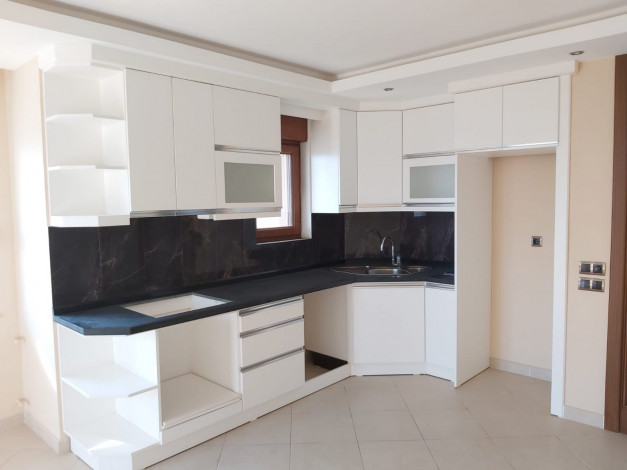 Большая квартира 3+1 с видом на море в районе Оба города Аланья, 135 м2 - Ракурс 6