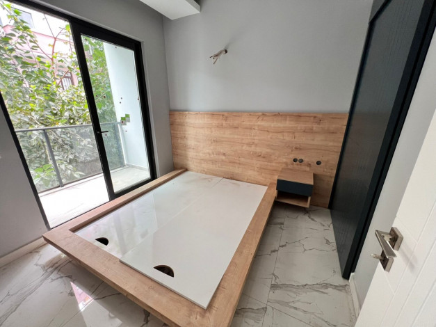 Апартаменты 1+1, 49м2 в новом жилом комплексе в центре города Аланья - Ракурс 12