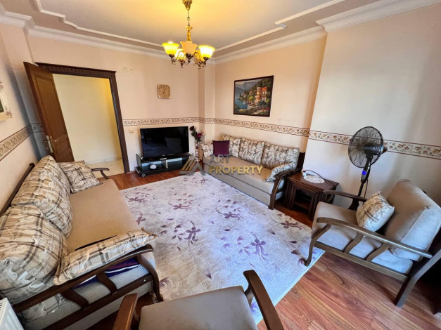 Квартира планировки 3+1, 185м2 с отдельной кухней с видом на море и крепость, центр Алании - Ракурс 22