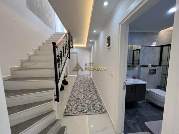 Меблированный пентхаус 4+1, 250м2 с видом на море в районе Махмутлар - Ракурс 14